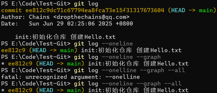 gitlog